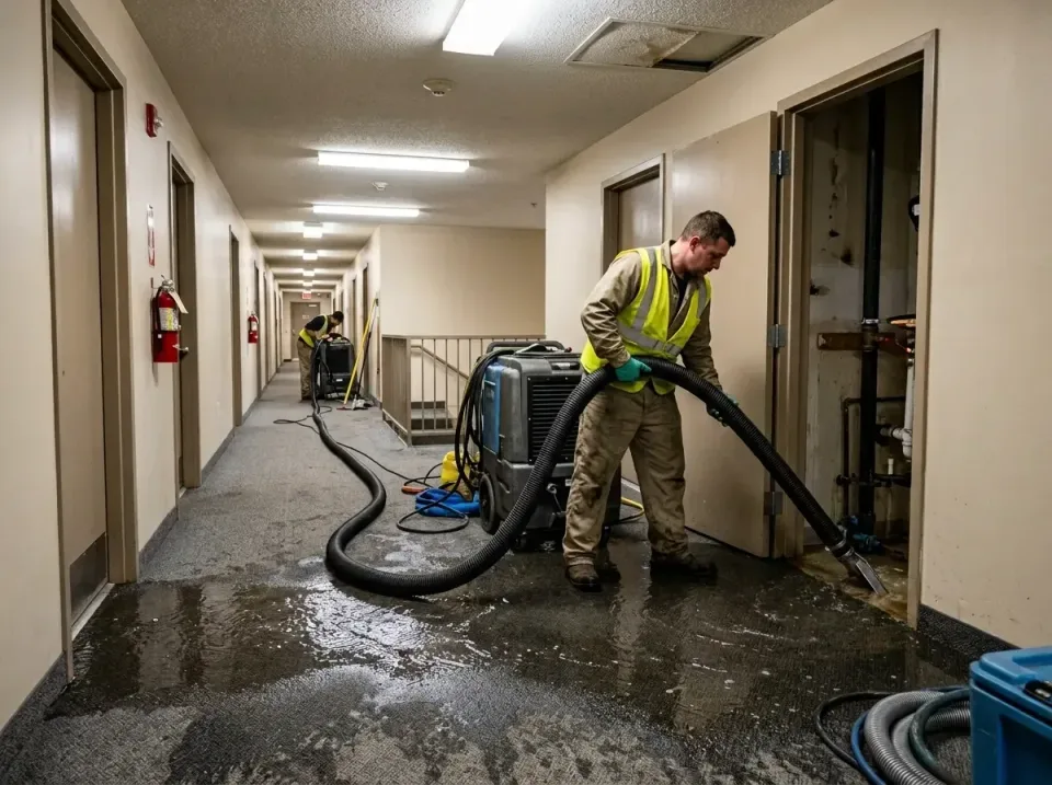 multi-unit-apartment-hallway-f-005 — frequently asked questions, Emergency Burst Pipe Water Extraction & Removal in Tequesta…